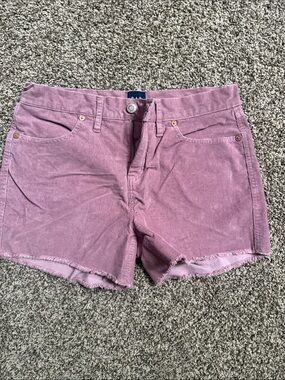 GAP Mauve-Pink Denim Cutoff Shorts